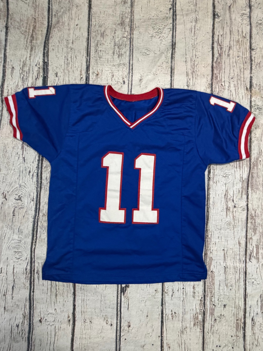 Phil Simms #11 New York Giants Stitched Vintage NFL Football Jersey Mens